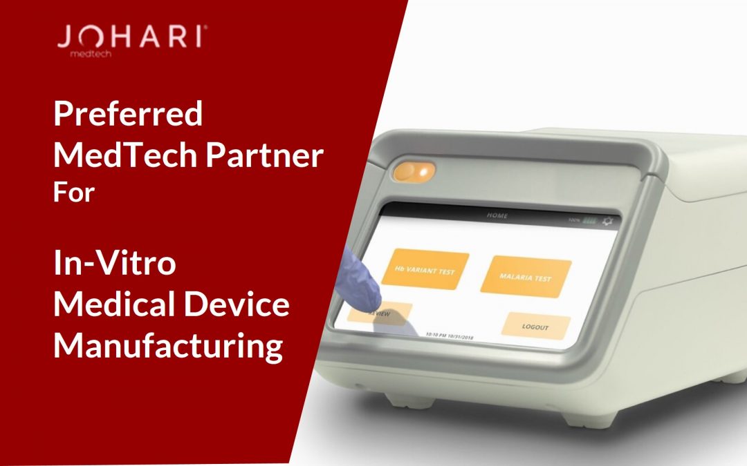 In vitro medical device manufacturing